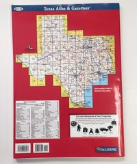Texas Atlas & Gazetteer [Delorme Atlas & Gazetteer] 2005 – 168 Pages
