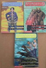 Animorphs PB lot of 9 #1,3-7,12,13,17 KA Applegate Invasion, Underground Change