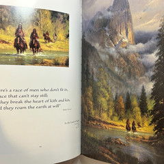 G. Harvey The Western Series 2001 Hardcover Art Book