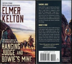 Western Action Adventure Lot of 2 Paperback by Elmer Kelton