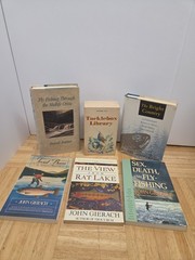 Vintage Fly Fishing Literature Books Lot (6) John Gierach Trout Bum Middleton