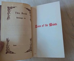 Lives of the Saints Every Day Year Hoever 1963 Catholic Book Illustrated VG
