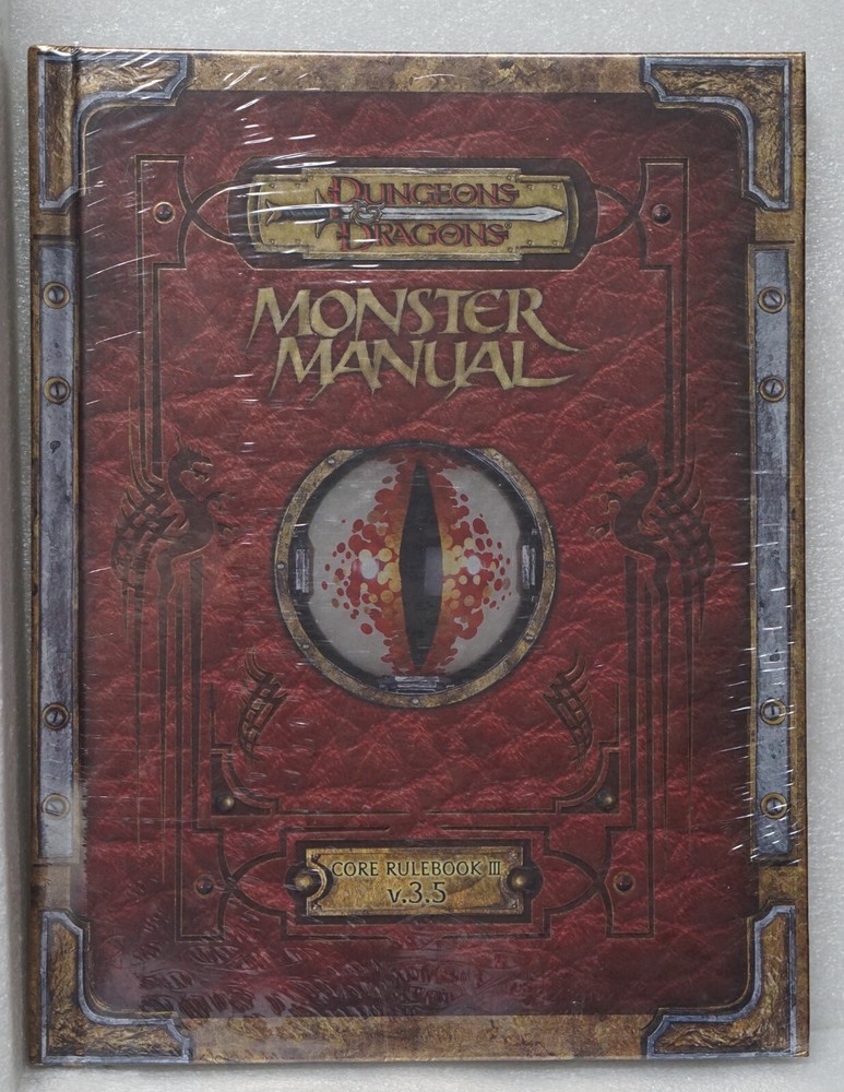 Dungeons & Dragons Monster Manual 3.5 Edition (Factory Sealed)