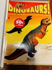 DINOSAURS Discover The Giants Of The Prehistoric World Magazine Lot Of 4 Binders