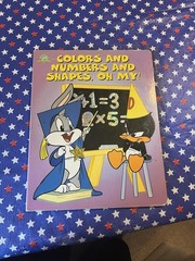 Two Baby Looney Tunes Hard Cover Learning Books