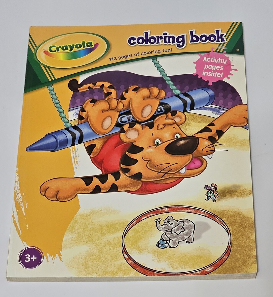 Vintage Crayola Coloring & Activity Book 112 Pages