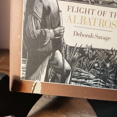 FLIGHT OF THE ALBATROSS By Deborah Savage – Hardcover, DJ, SIGNED First Ed.