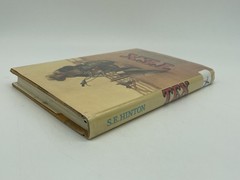 Tex S.E. Hinton 1979 1st Ed Eleventh Printing Delacorte Press HCDJ Ex Library