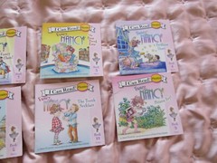 Lot 6 Fancy Nancy-I Can Read Phonics-2-3-4-59-11-Short A-E-I-O-Long I-U-2013
