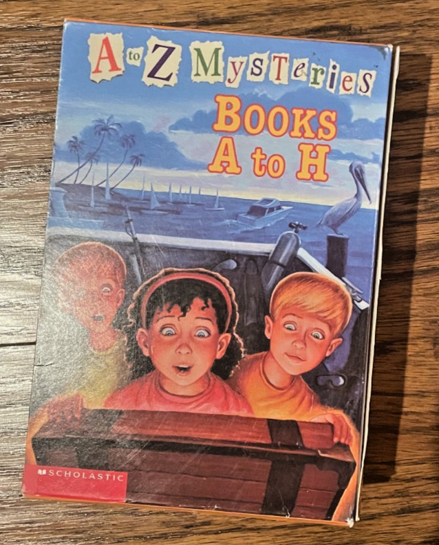 Lot of 7 A to Z Mysteries Boxed Set Books B-H by Ron Roy Scholastic