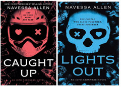 Caught Up & Lights Out by Navessa Allen 2 book set Paperback English Free ship
