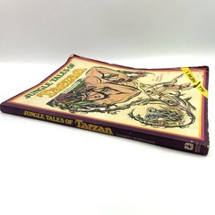Jungle Tales of Tarzan Edgar Rice Burroughs Burne Hogarth Illustrated Book 1976