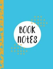 Book Notes: Neon Blue Cover, 82 Pages, 8 5X11, Matte