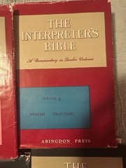 The Interpreters Bible 1957 commentary – lot of 8 – volumes 1-4, 6, 8, 9, 11