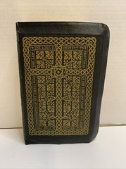 The Holy Bible 1950 Golden Book Edition Thumb Leather Binding KJV USA