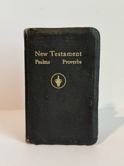 Vintage 1941 The New Testament of our Lord Psalms Proverbs National Bible Press