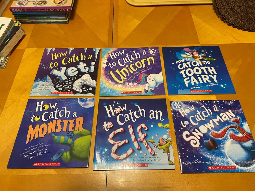 HOW TO CATCH A Scholastic Series By Adam Wallace & Andy Elkerton / Lot of 13