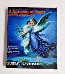 Dictionary Of Angels by Gustav Davidson 1971 Paperback First Free Press Edition