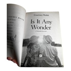 Is It Any Wonder SIGNED Courtney Walsh Christian Romance Book