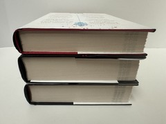 Something Dark & Holy Trilogy by Emily Duncan 1st Ed & ALL 3 Signed Hardcover