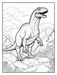 „Cute Dinosaur Coloring Book | Easy, Cute & Relaxing Designs | Perfect Gift Ide