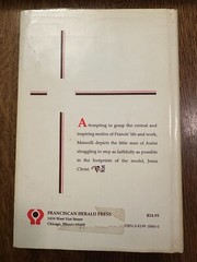 St. Francis of Assisi by Raoul Manselli 1988 HC/DJ CATHOLICISM SAINTS CHRISTIAN