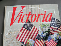 Victoria Magazine -July/August Issue -Festive Summer-Celebrating America’s 250th