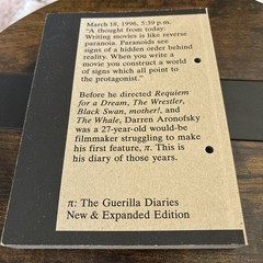 Pi: Screenplay and the Guerilla Diaries by Darren Aronofsky