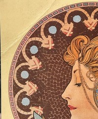 Alphonse Mucha Posters – 9.5″ x 16″ Art Book / Sarah Mucha pb 2005