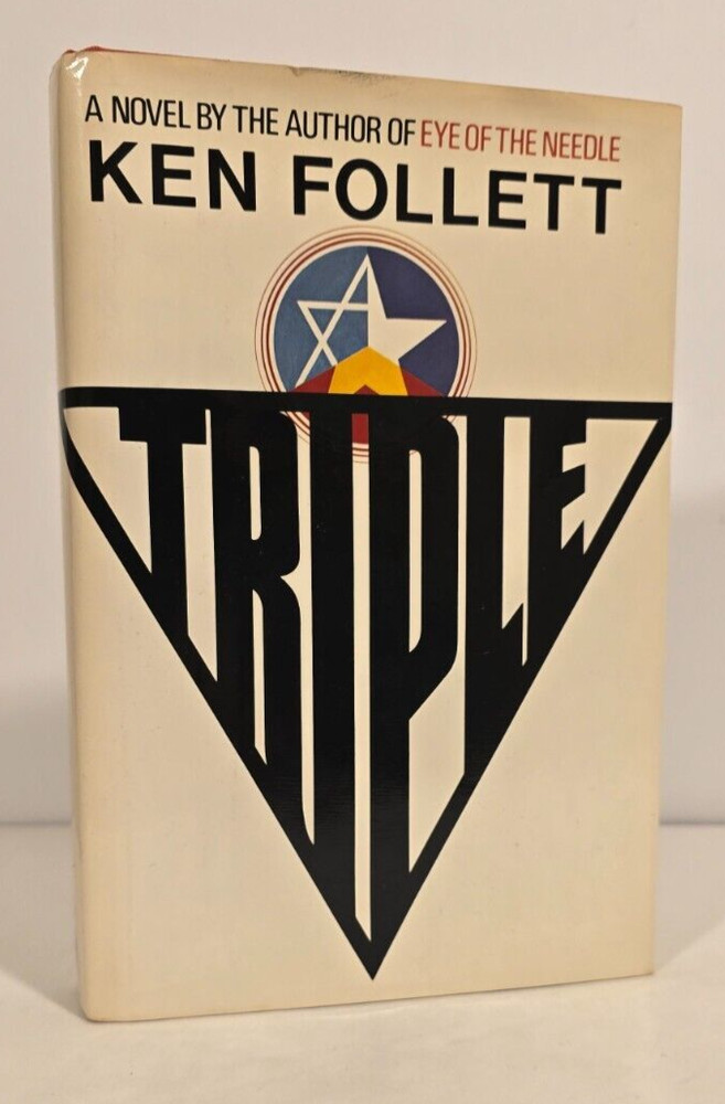 Triple by Ken Follett, Hardcover, 1st Editon, 2nd Printing