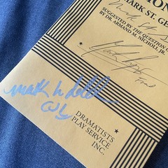 FREUD’S LAST SESSION – ACTING EDITION By Mark St. Germain *SIGNED + AUTOGRAPHED*
