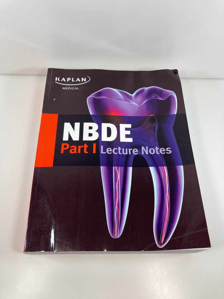NBDE Part I Lecture Notes Kaplan Medical Test Prep Poor Condition See Photos