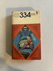 334 Novel by Thomas M Disch 1974 First Edition Avon Paperback