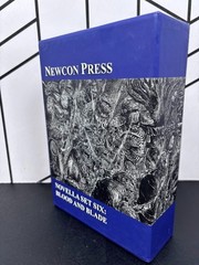 Signed Lettered BB NewCon Press Novella Set 6 Blood & Blade 4 Book Slipcase 1st