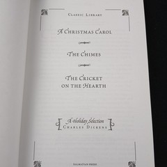 Dickens Lot of 2 (2007, Dalmation Press) Hardcover Hard Times, A Christmas Carol
