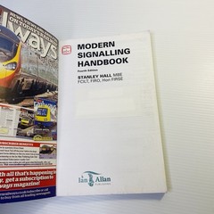 Modern Signalling Handbook by Stanley Hall Fourth 4th Edition 4E Signals