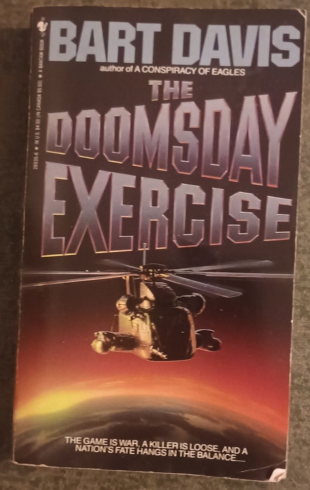 The Doomsday Exercise by Bart Davis – paperback book – 1989