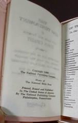 1968 2-KJV Pocket New Testaments Psalms & Proverbs National Bible Press Like New