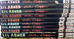 Lil Abner by Al Kap Dailies Volume 1-4, 6, 10-12 & 23 (9 Paperback)
