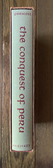 The Conquest of Peru 1957 William Prescott Heritage Press Harcover Slipcase