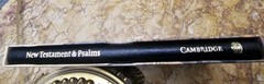Cambridge KJV Cameo New Testament Psalms Bible Morocco Leather RARE LNIB L@@K🌟