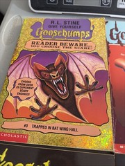 R.L. Stine Goosebumps Book Bundle. 4 Books Good Condition