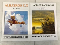 Windsock Datafile Collection, Lot of 9, 110-119, E-50
