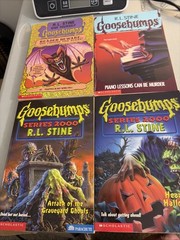 R.L. Stine Goosebumps Book Bundle. 4 Books Good Condition