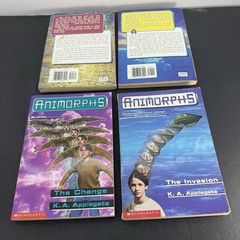 Animorphs Book Lot 7 K.A. Applegate #1 2 13 14 16 Megamorphs Scholastic