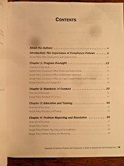 Corporate Compliance Policies & Procedures, A Guide to Assessment & Development