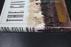 The Civil War : An Illustrated History by Ric Burns, Geoffrey C. Ward HCDJ VG