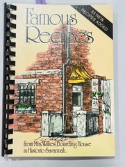 Spiral Bound Cookbook Famous Recipes Savannah Georgia GA Charleston