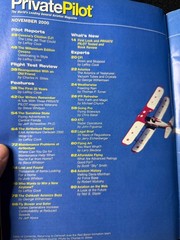 Private Pilot Magazine November 2000 Cessna Millennium Edition Aviation Aircraft