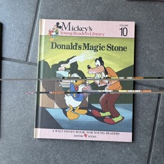 Disney Mickey’s Young Reader Library Hardcover Books , Vol 1-4 & Vol 6-10